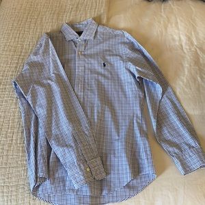 Ralph Lauren classic checkered long sleeve button up